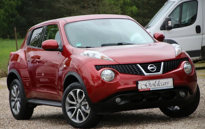 Nissan Juke cena 38900 przebieg: 166000, rok produkcji 2013 z Okonek małe 596